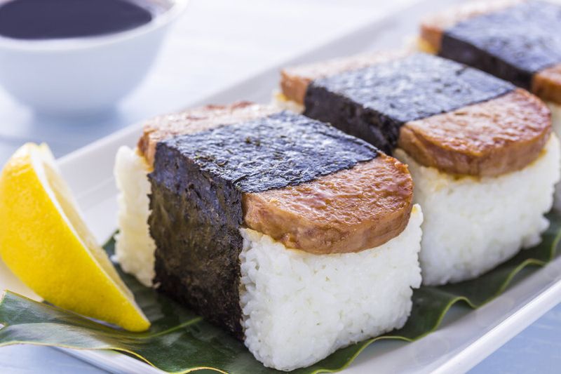 Spam Musubi: Hawaii's Gift to California
