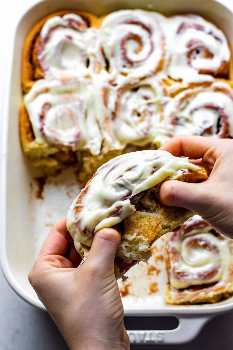 Pillowy Soft Cinnamon Rolls