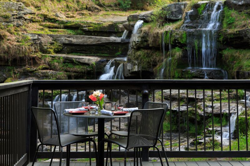 The Outdoor Patio Delivers Unmatched Scenery