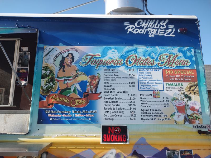 Taco Truck – Taqueria Otates – Toledo