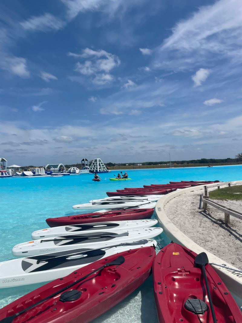 Paddleboard The Middle Blue