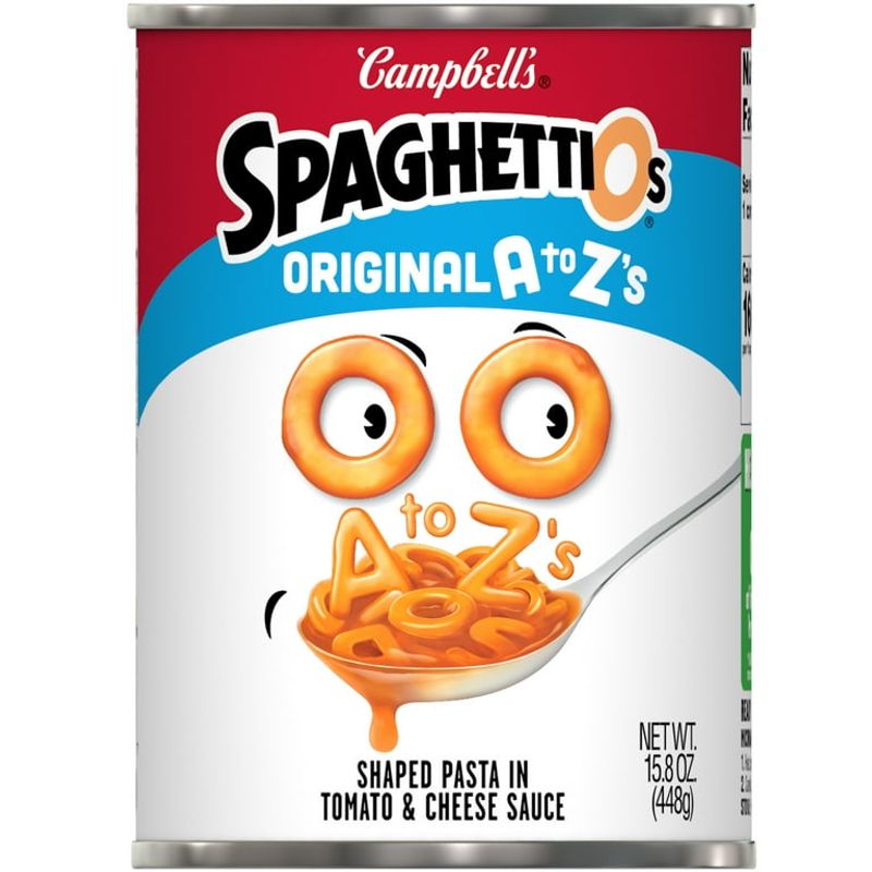 Spaghetti-Os Alphabet Edition