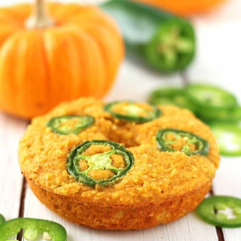 Jalapeño-Honey Cornbread with Pumpkin Seed Butter