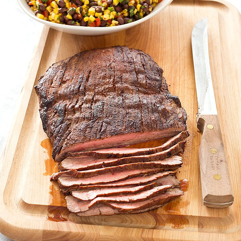 Spice-Rubbed Flank Steak