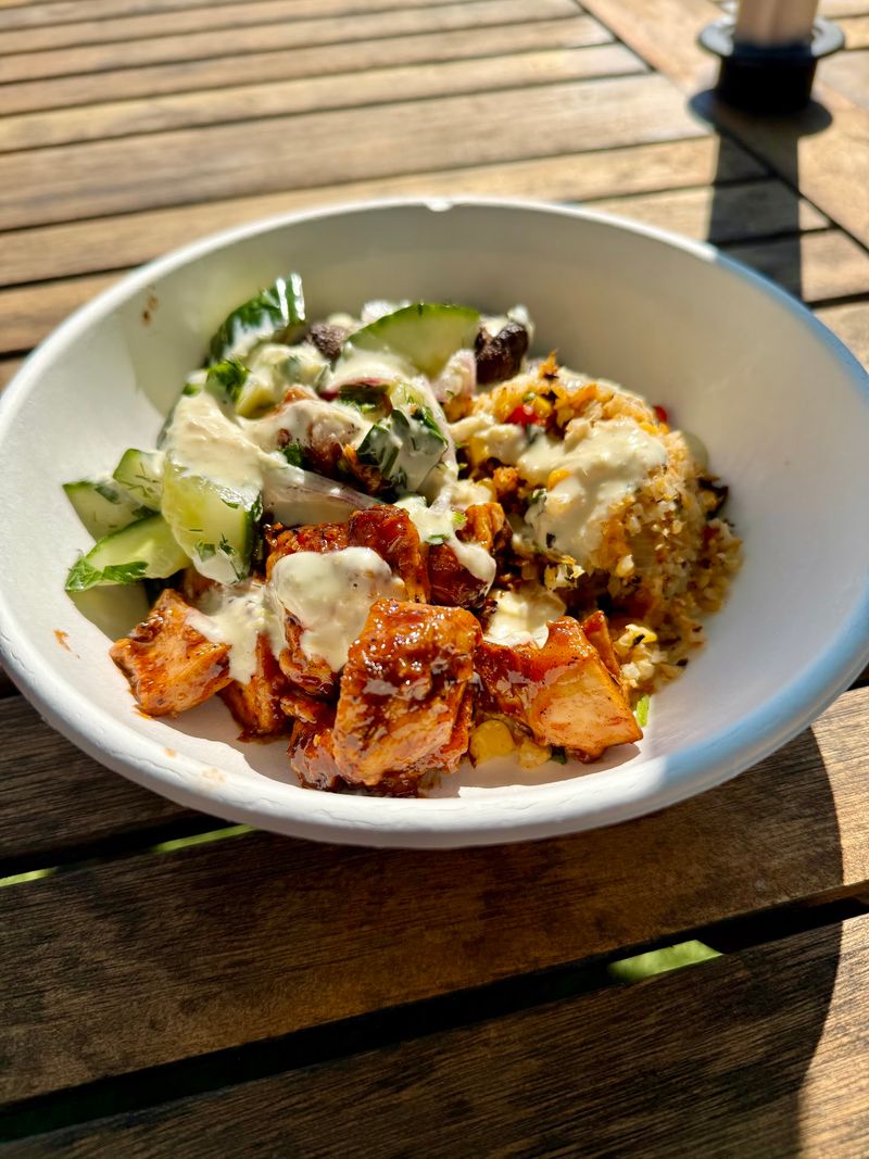 Teriyaki Salmon And BBQ Chicken Favorites