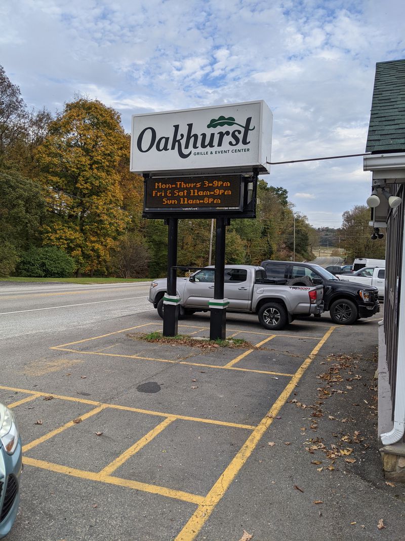 Oakhurst Tea Room (Oakhurst Grille & Event Center) — Somerset, Pennsylvania