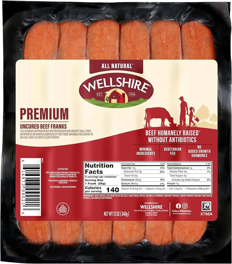 Wellshire Farms Organic Turkey Dogs