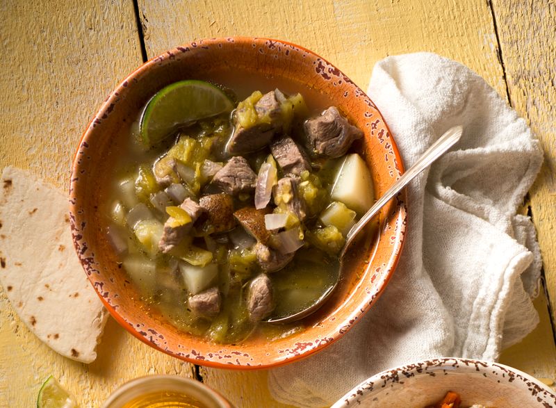New Mexico's Green Chile Stew: Desert Heat Delight