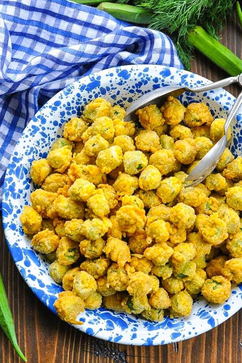 Fried Okra: Summer's Golden Nuggets