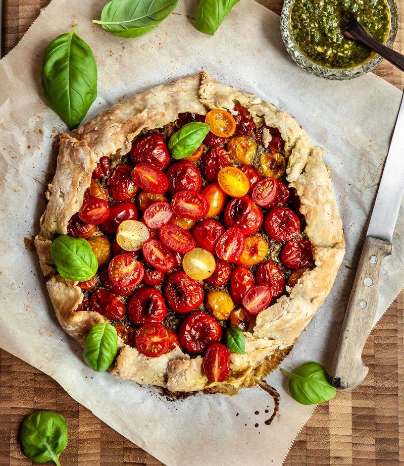 Heirloom Tomato Galette
