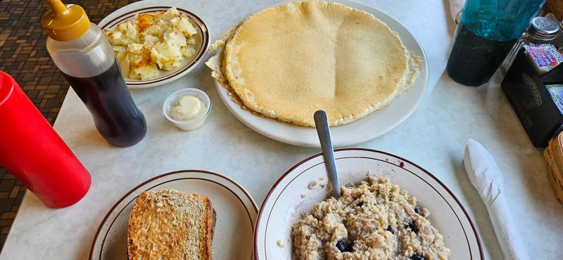 That Pancake Is Bigger Than Your Plate, And Yes, It's On Purpose