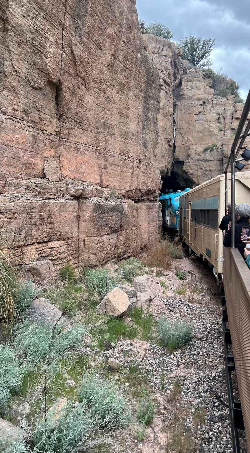 The 734-Foot Tunnel Blasted Through Limestone The 734-Foot Tunnel Blasted Through Limestone