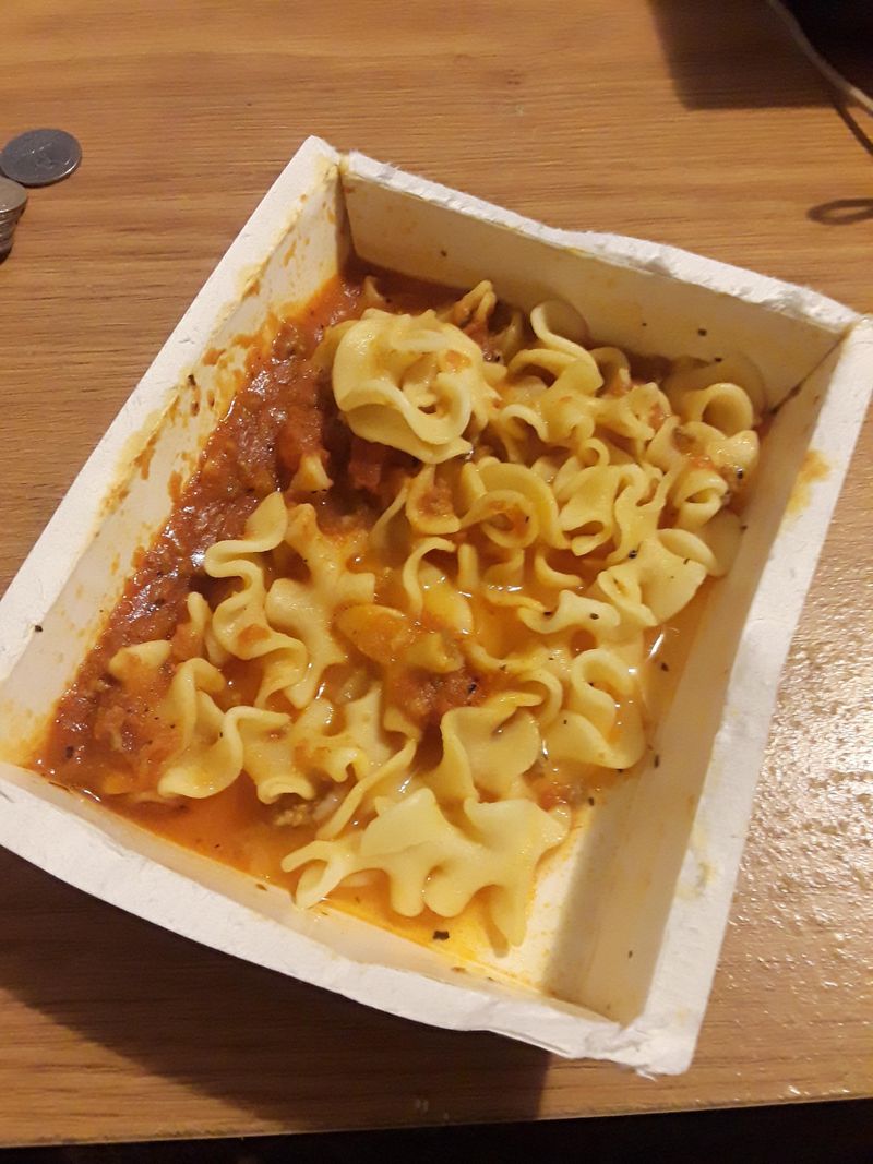 Michelina's Lasagna With Meat Sauce: A Disappointing Microwave Meal