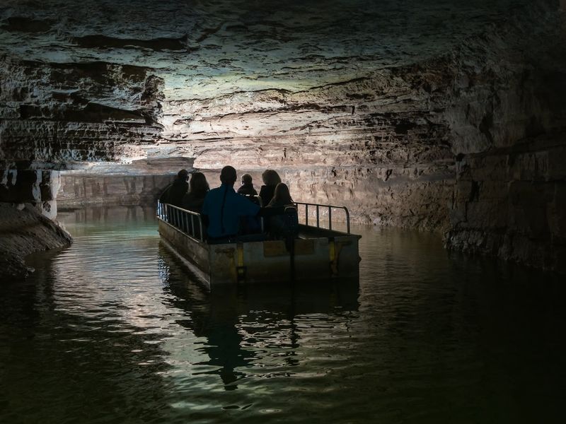 The Actual Underground Boat Rides Are in Indiana The Actual Underground Boat Rides Are in Indiana