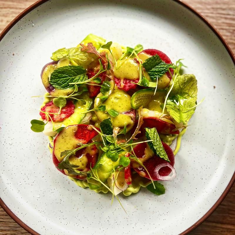 Eight Courses Of Seasonal, Locally Sourced Ingredients Drive The Menu
