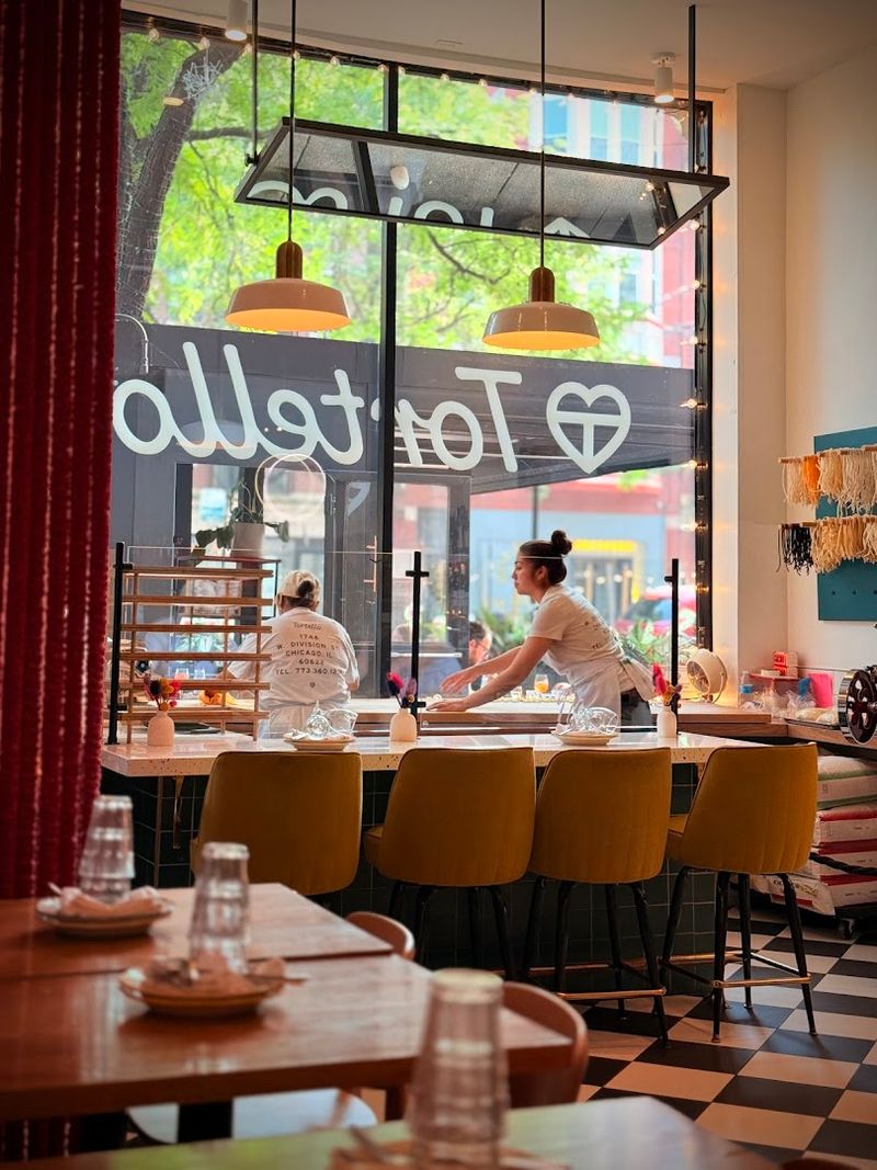 The Open Kitchen And Pasta-Making Window