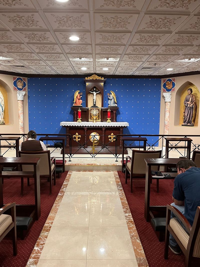 The Adoration Chapel for Quiet Prayer