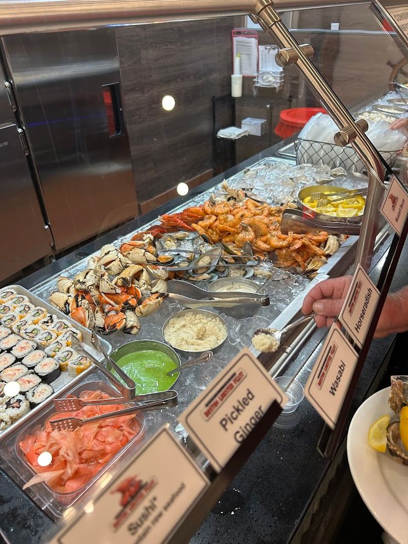 The Full Buffet Spread Beyond Lobster