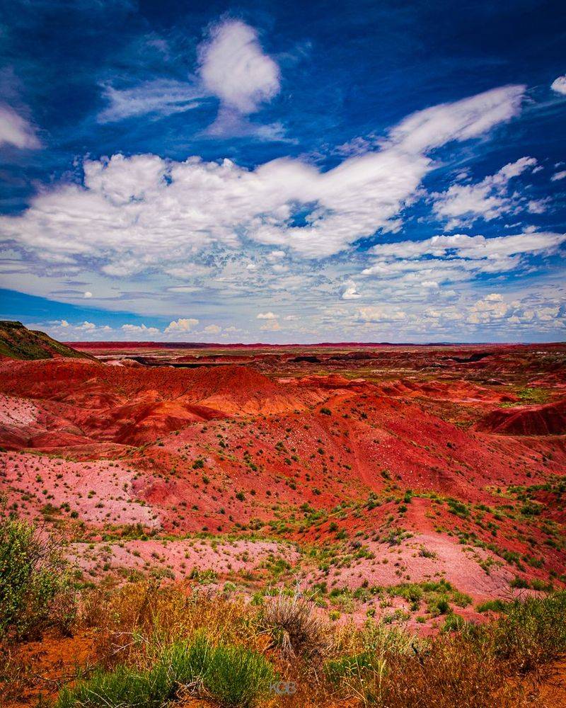 The Painted Desert And Its Surreal Color Show