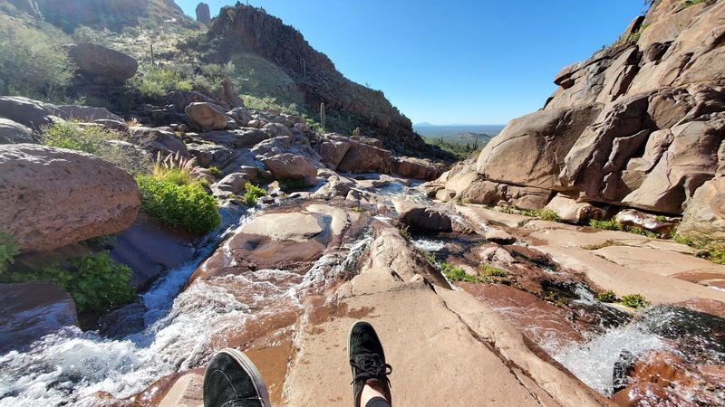 The Seasonal Waterfall And Natural Pools