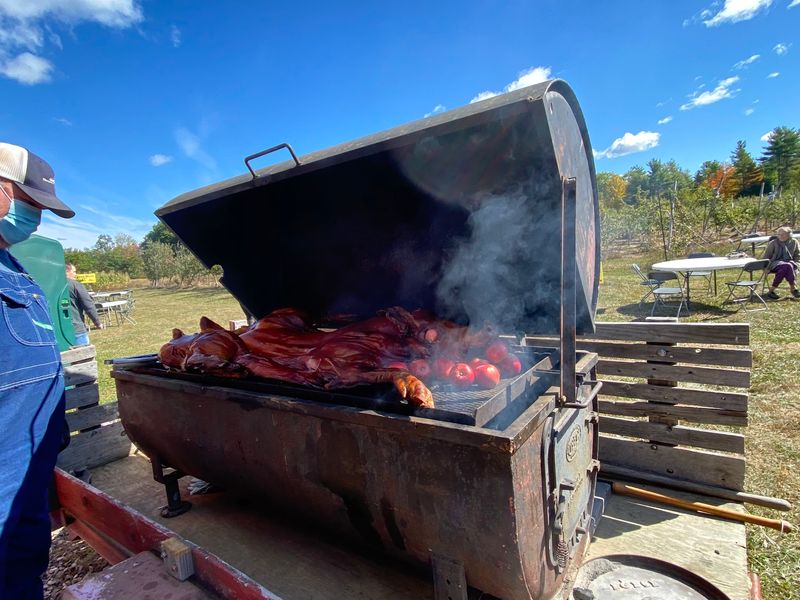 The Annual Apple Fest And Pig Roast