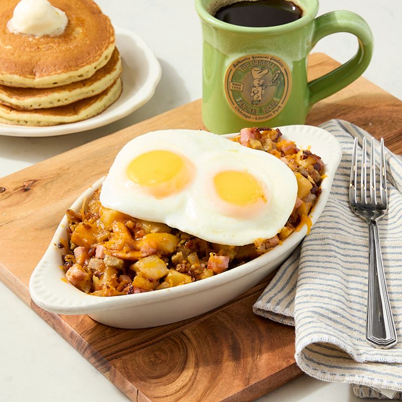 Savory Balance: Omelettes, Hash, And Skillets