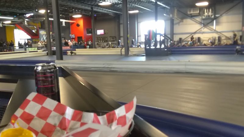 The Arcade, The Food, And The Wait Between Races