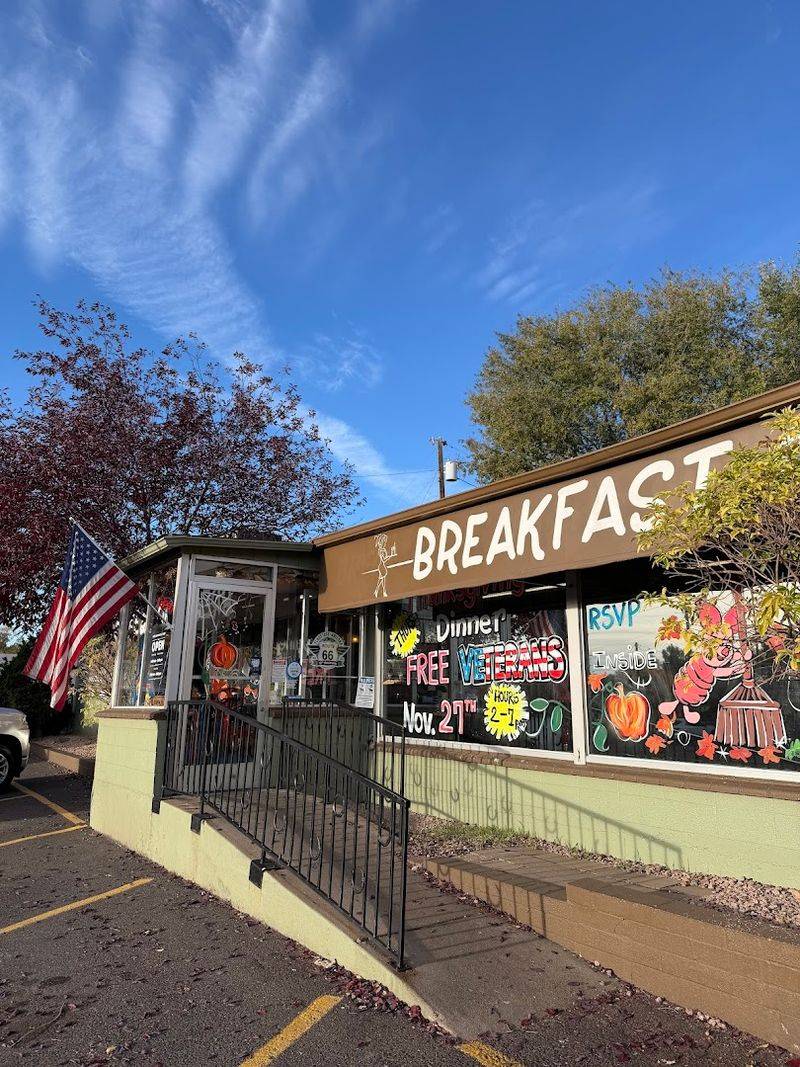 The Arizona Omelet and Country Benedict