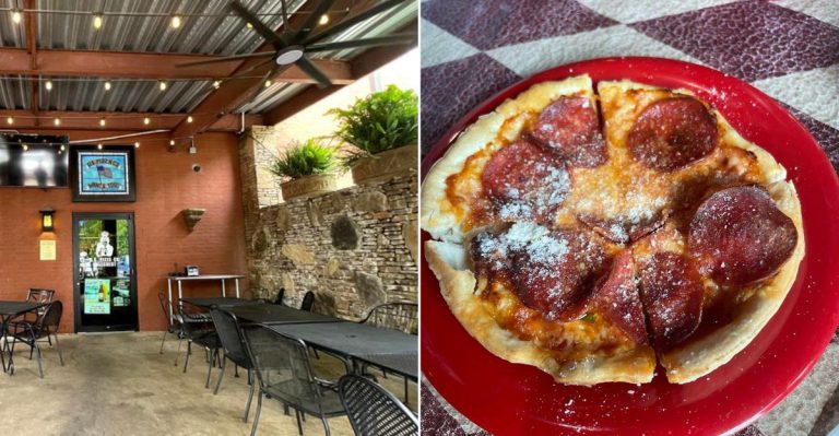 The Arkansas Pizza With A Crispy Golden Crust People Keep Revisit­ing Town For