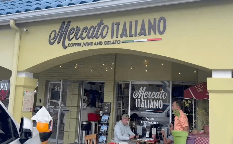 The Atmosphere Feels Like A Corner Of Italy Transplanted To Florida