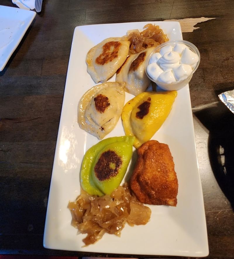 The Pierogi Menu Itself