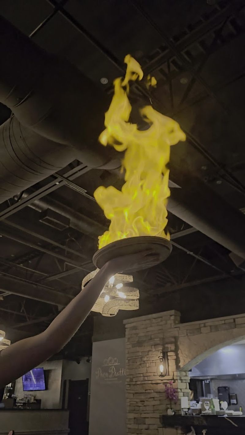 Flaming Cheese and the Dishes That Surprise You