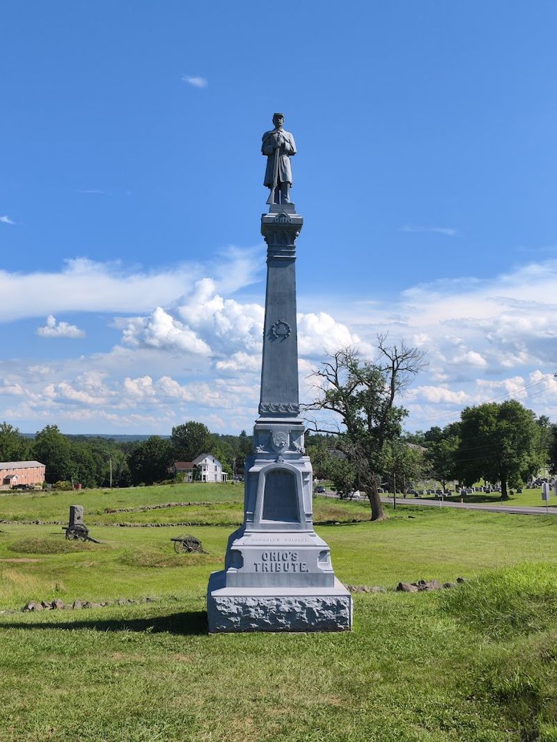 Gettysburg National Cemetery Sits Right Within the Park
