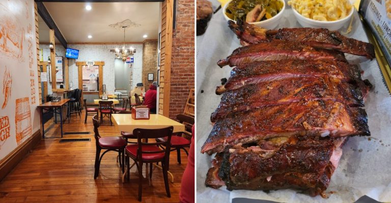 The BBQ Ribs At This Ohio Restaurant Are Worth Every Messy, Saucy Bite