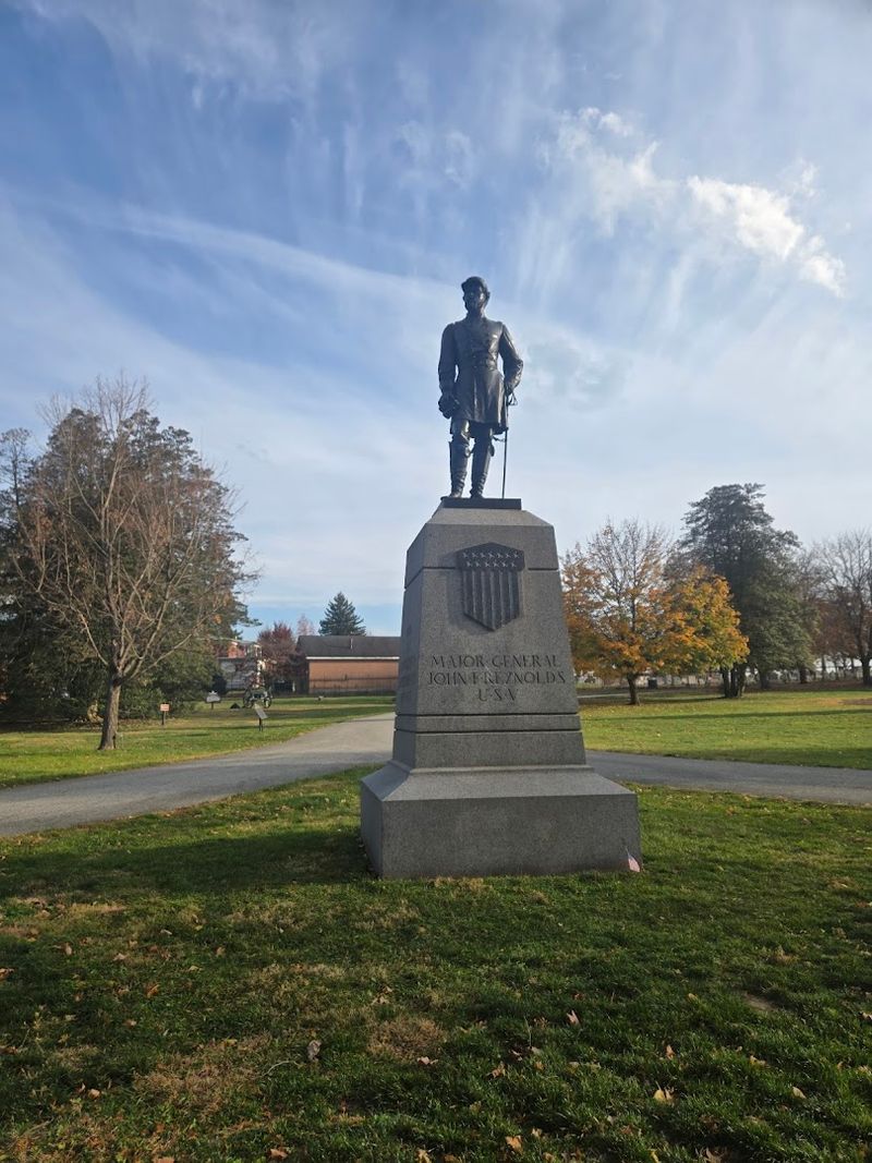 Gettysburg National Cemetery And Lincoln's Famous Address