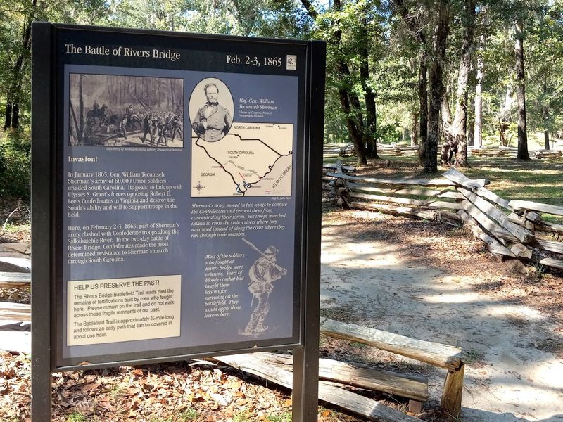 The Battlefield Trail And Its Interpretive Markers