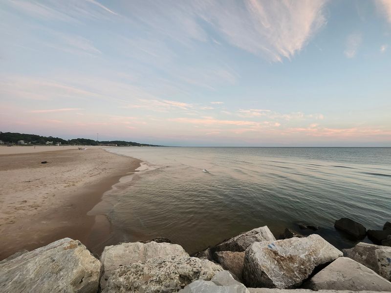 The Beach And Submarine Point The Way