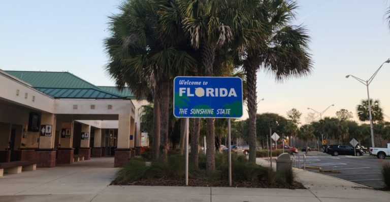 The Best Sight In The World Is A Road Sign Saying Welcome To Florida