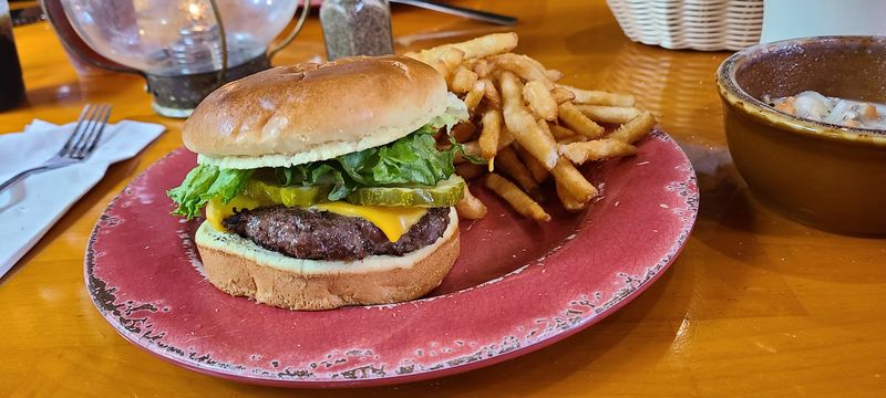 The Bison Burger Is Better Than A Safe Order The Bison Burger Is Better Than A Safe Order
