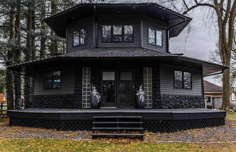 The Black Octagon Exterior 
