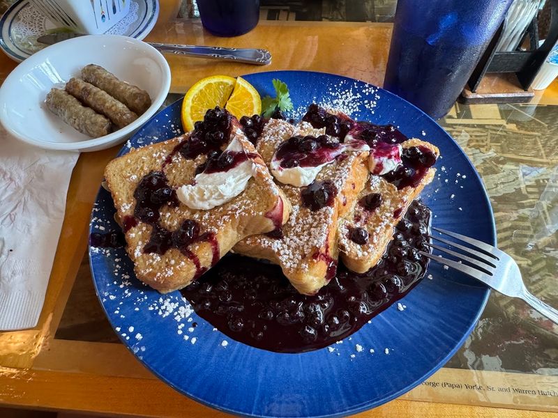 The Blueberry French Toast 