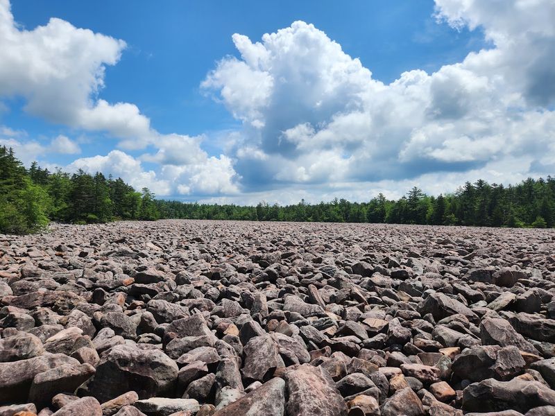 The Boulder Field Is A Relic Of The Last Ice Age The Boulder Field Is A Relic Of The Last Ice Age