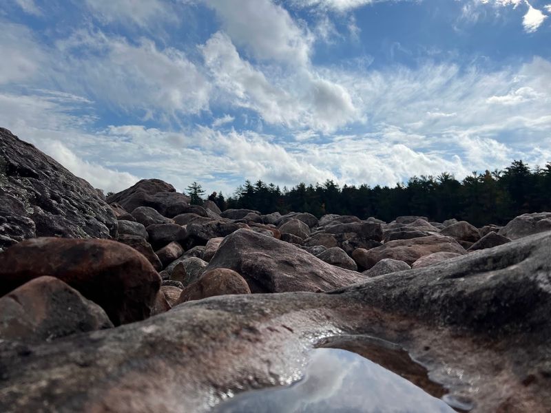 The Boulders Are Made Of Sandstone And Conglomerate The Boulders Are Made Of Sandstone And Conglomerate