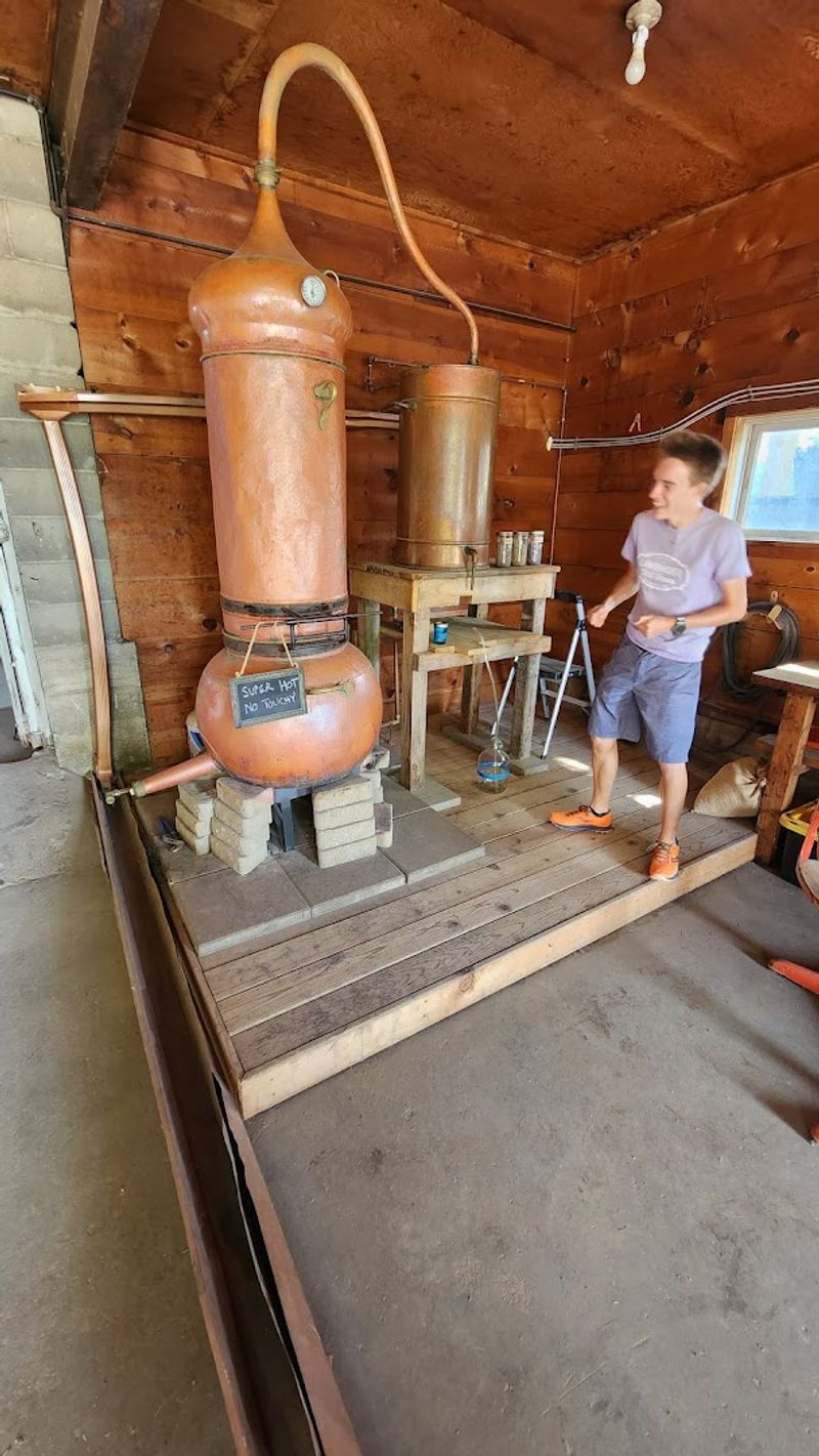 Distillation Barn And The Still