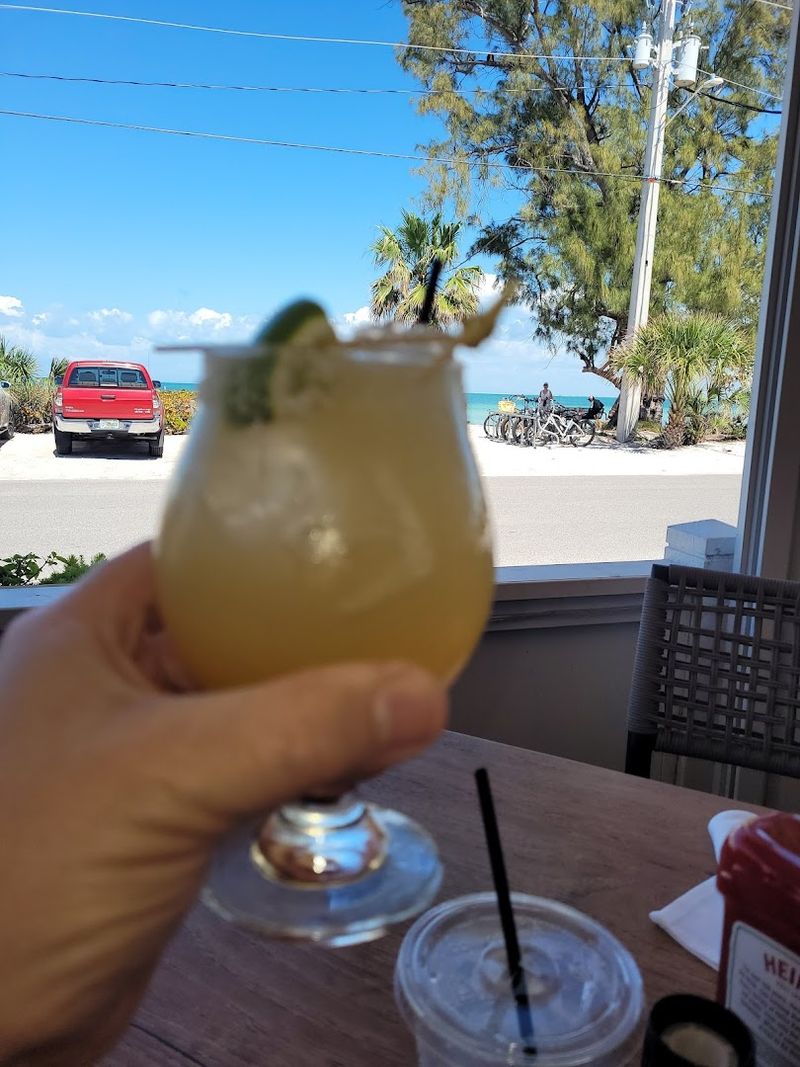 Gulf Views From The Front Porch At Sunset