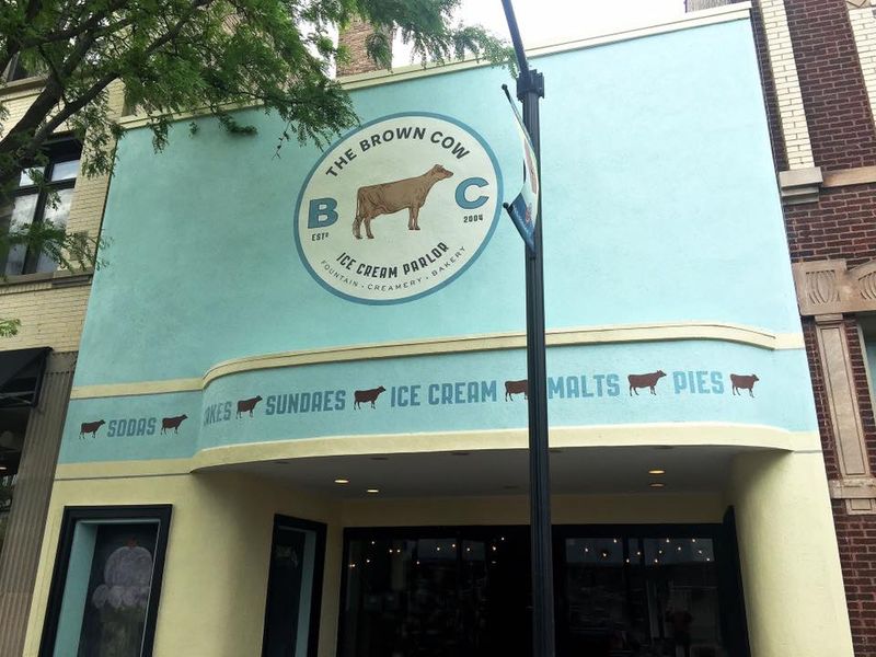 The Brown Cow Ice Cream Parlor (Forest Park)