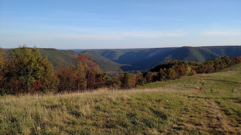 The Bucktail Overlook Near Driftwood Offers A 360-Degree View