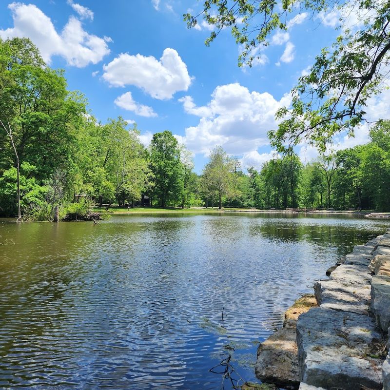 The Buehner Center and Pond Area