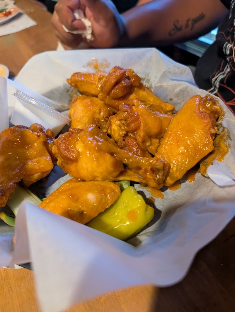 The Buffalo Wings Are The Real Star Of The Menu