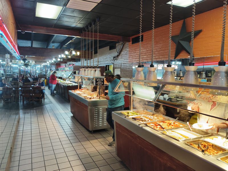The Buffet Line Is Built For Serious Appetites The Buffet Line Is Built For Serious Appetites